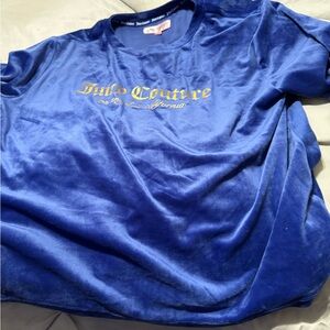 Juicy Couture Royal Blue Sleepwear Top and bottom set